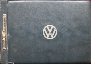 Volkswagen Werksfotoalbum 1952 Leder (9277)